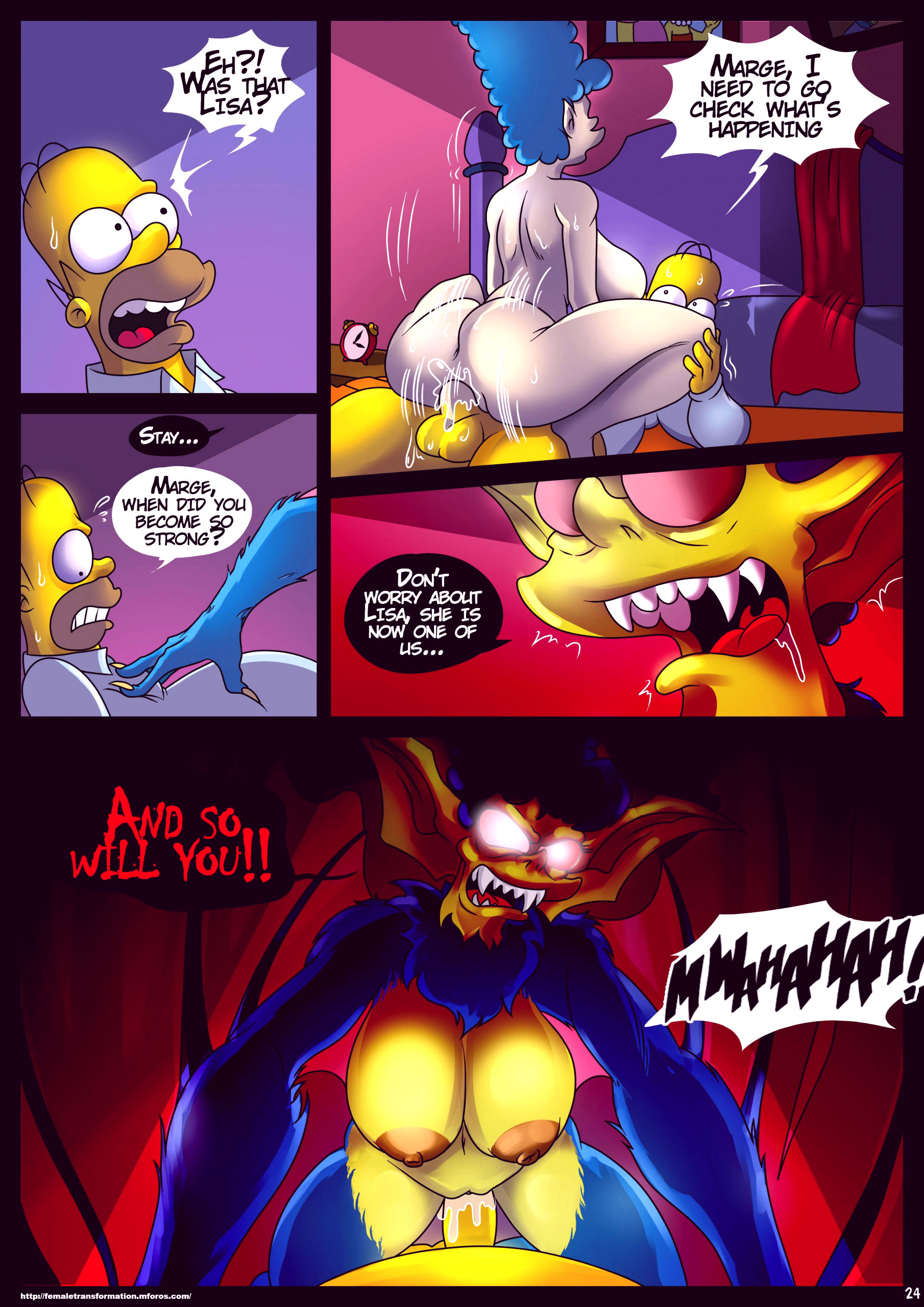 Treehouse of horror 4 porn comic picture 25