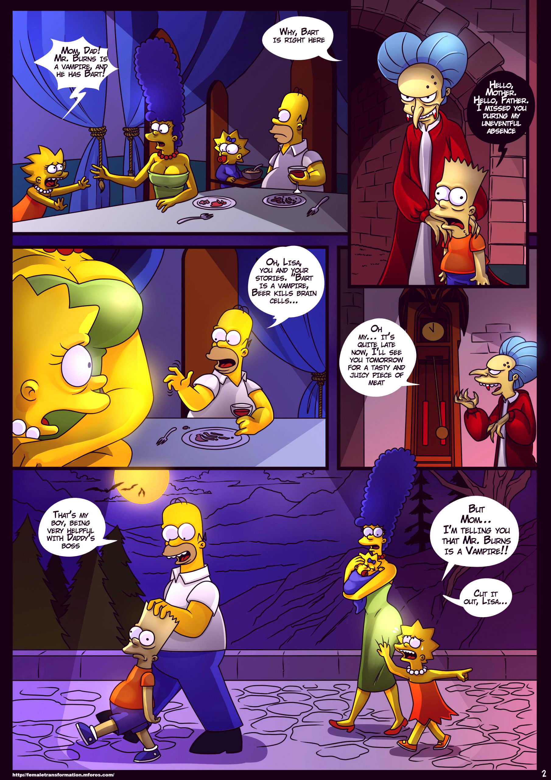 Treehouse of horror 4 porn comic picture 3