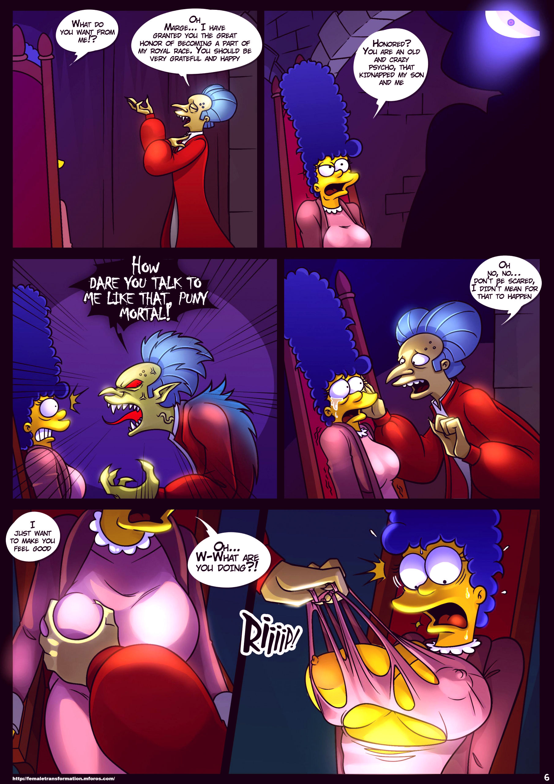Treehouse of horror 4 porn comic picture 7
