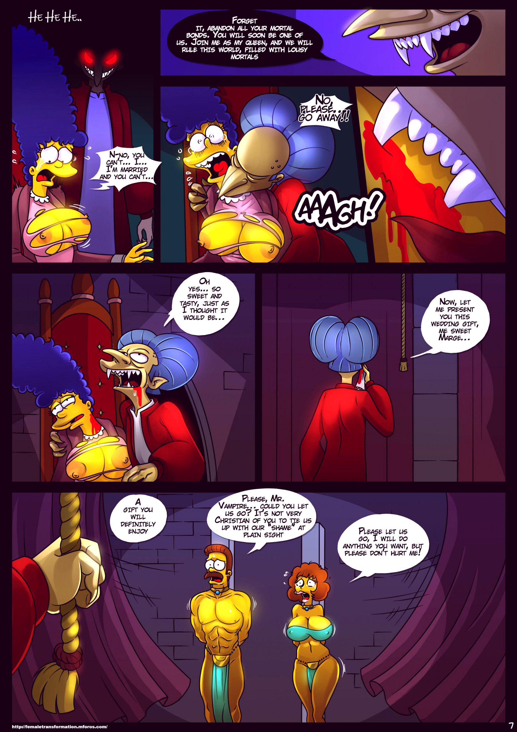 Treehouse of horror 4 porn comic picture 8