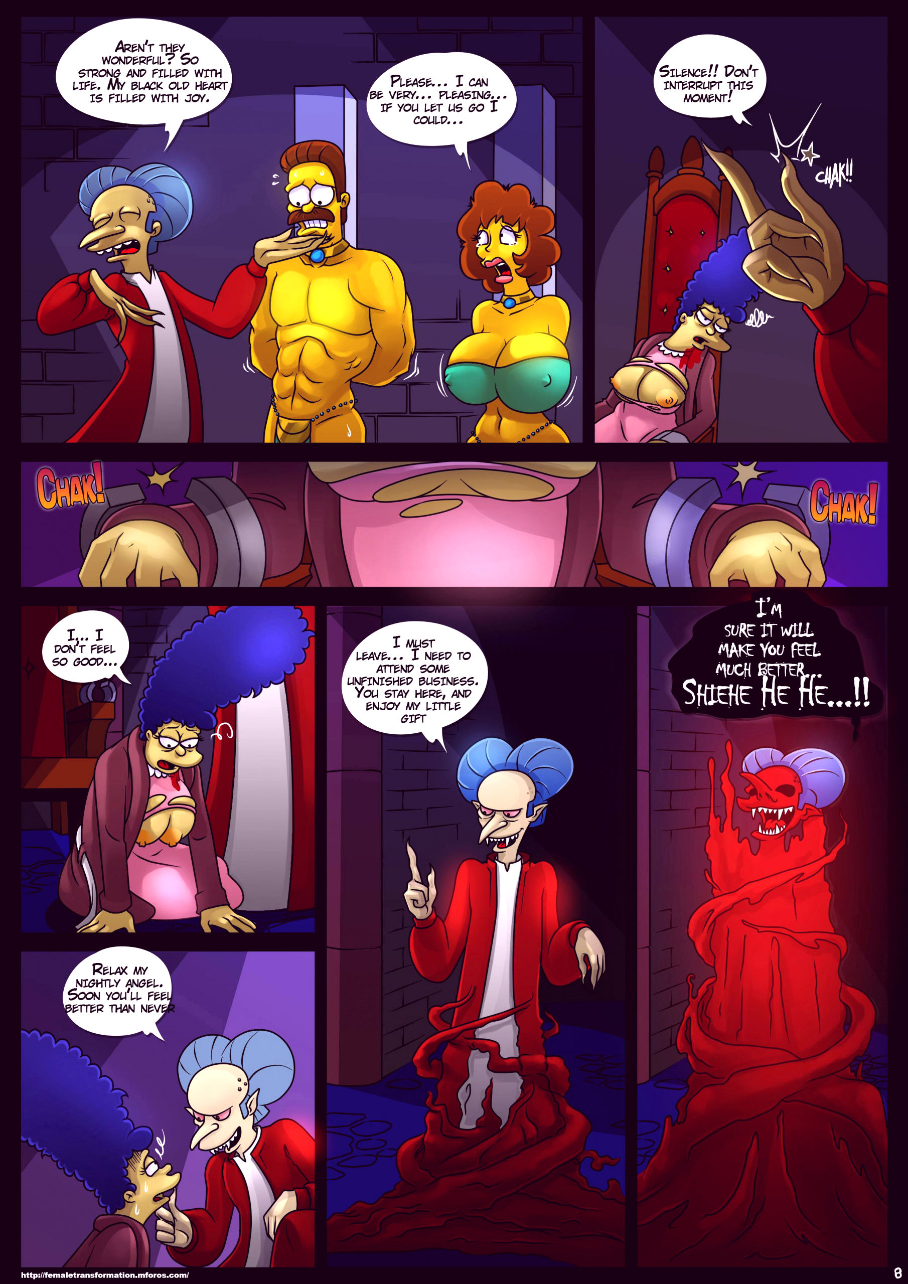 Treehouse of horror 4 porn comic picture 9