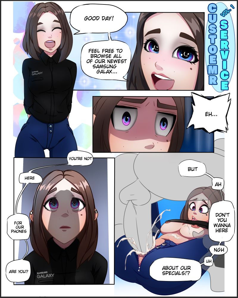 Samsung sam virtual assistant porn comic picture 1