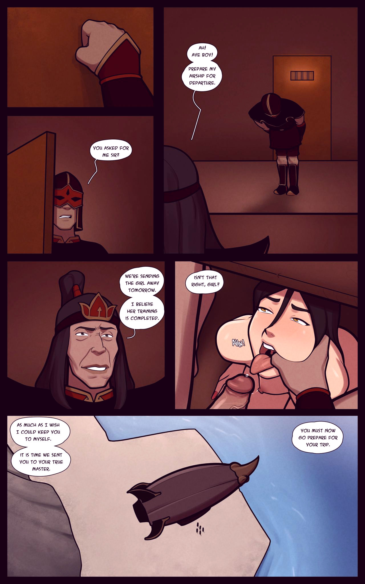 Azula the boiling rock porn comic picture 33