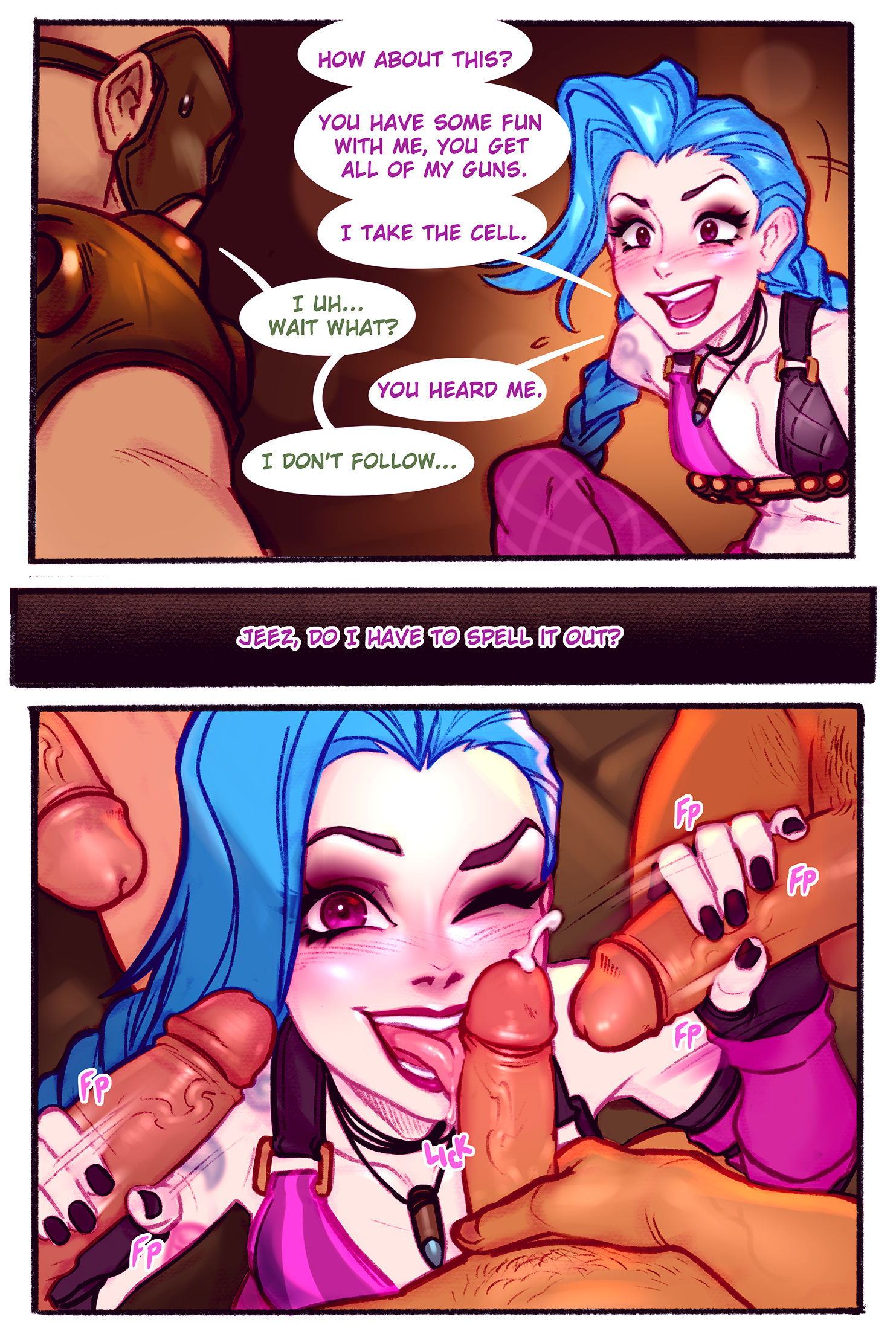 Jinx comic porn comic picture 2