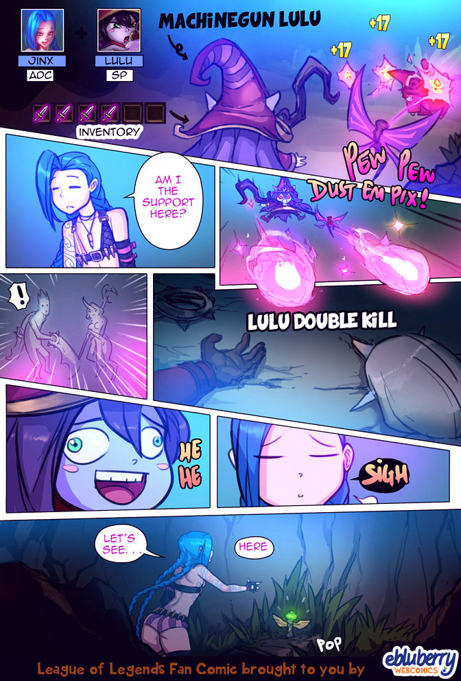 Jinx x lulu + others porn comic picture 2