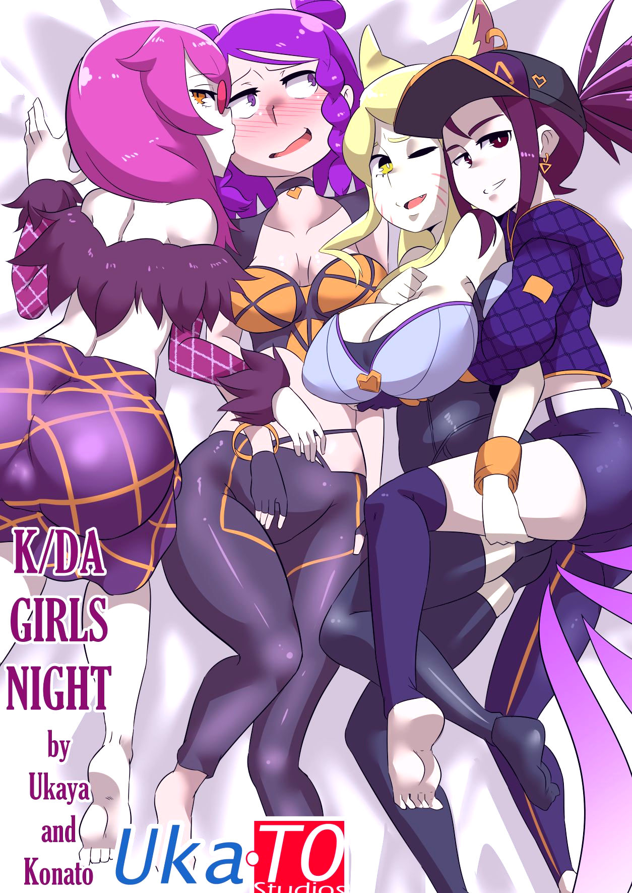 Kda girls night porn comic picture 0