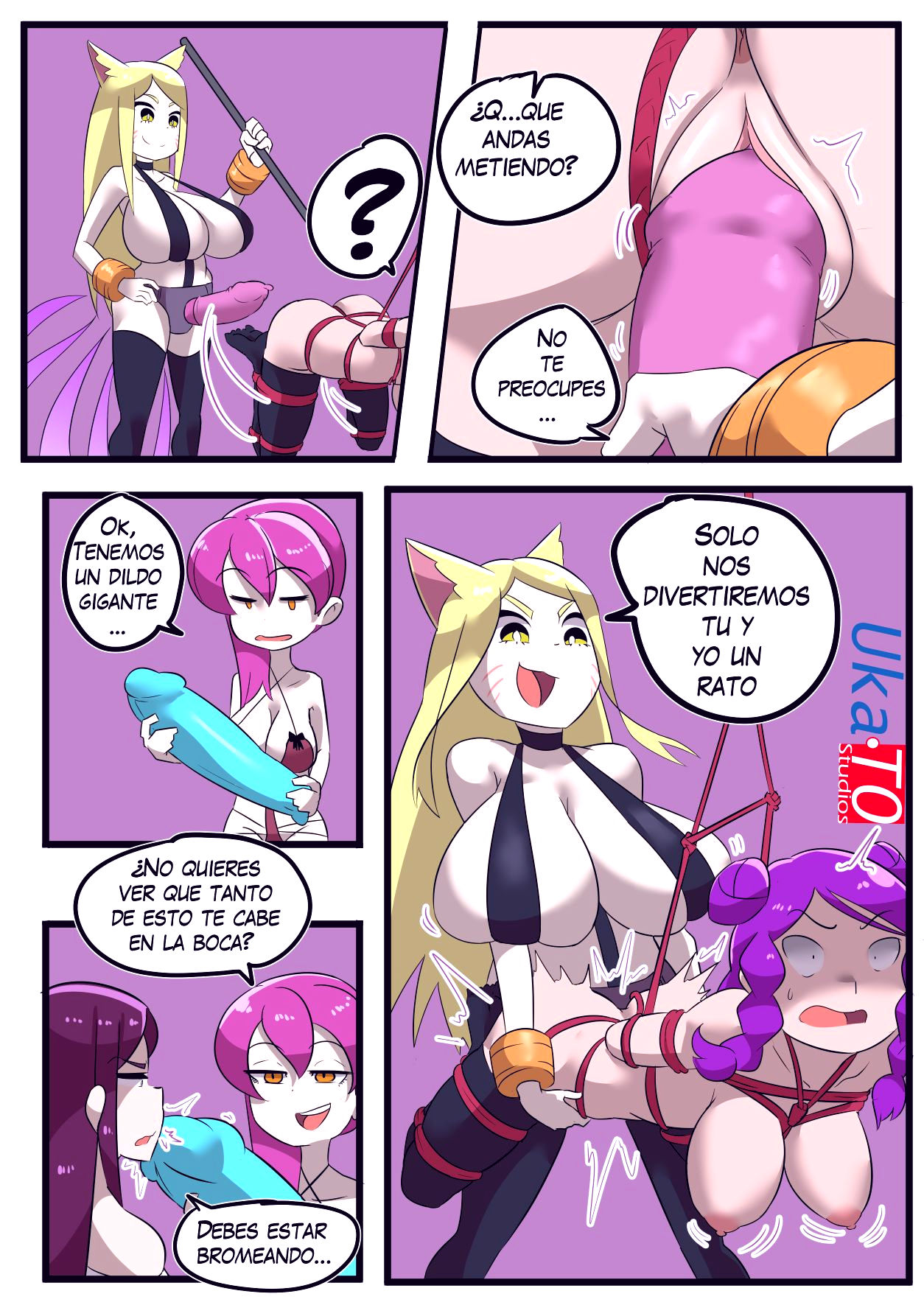 Kda girls night porn comic picture 15