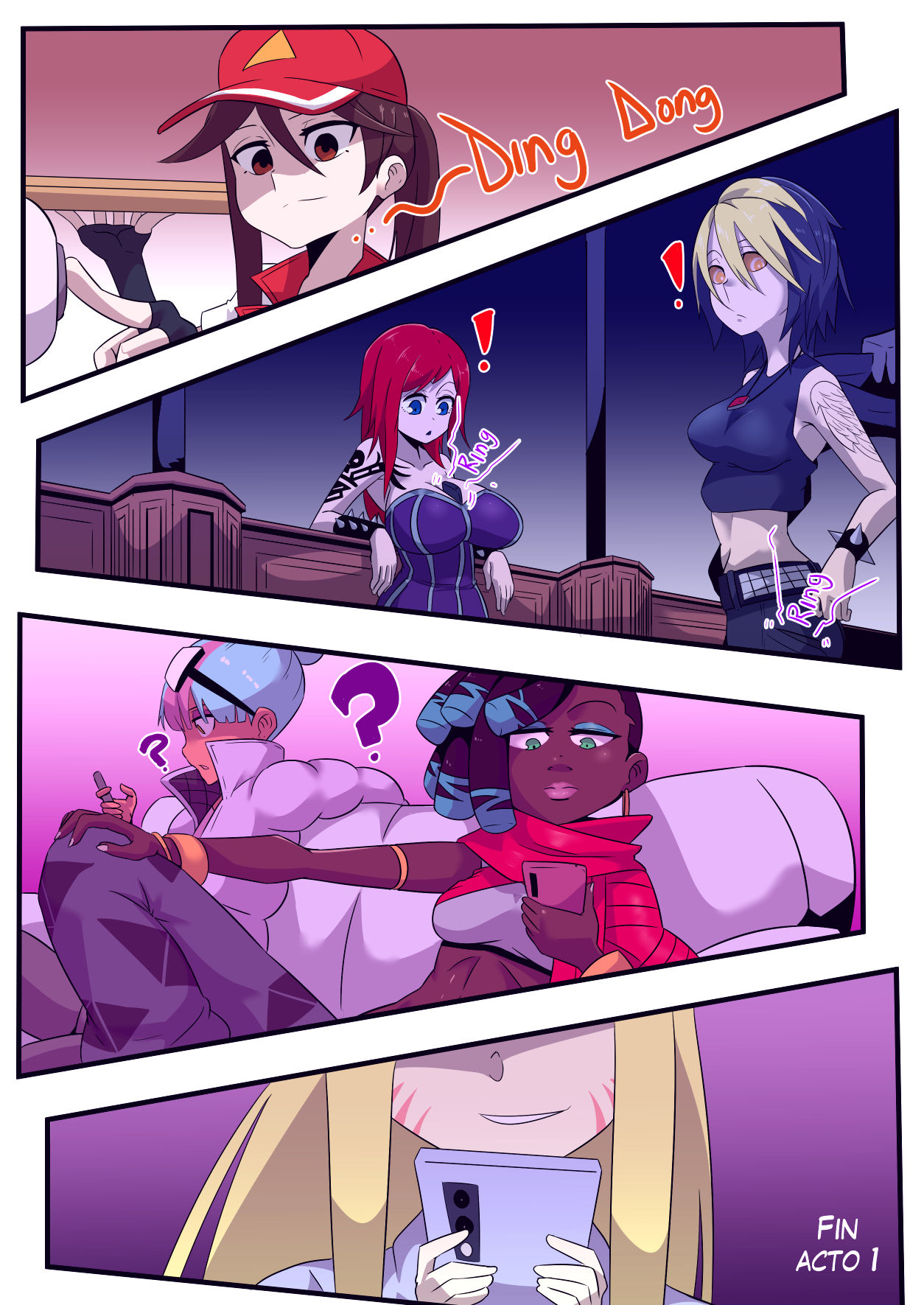 Kda girls night porn comic picture 26