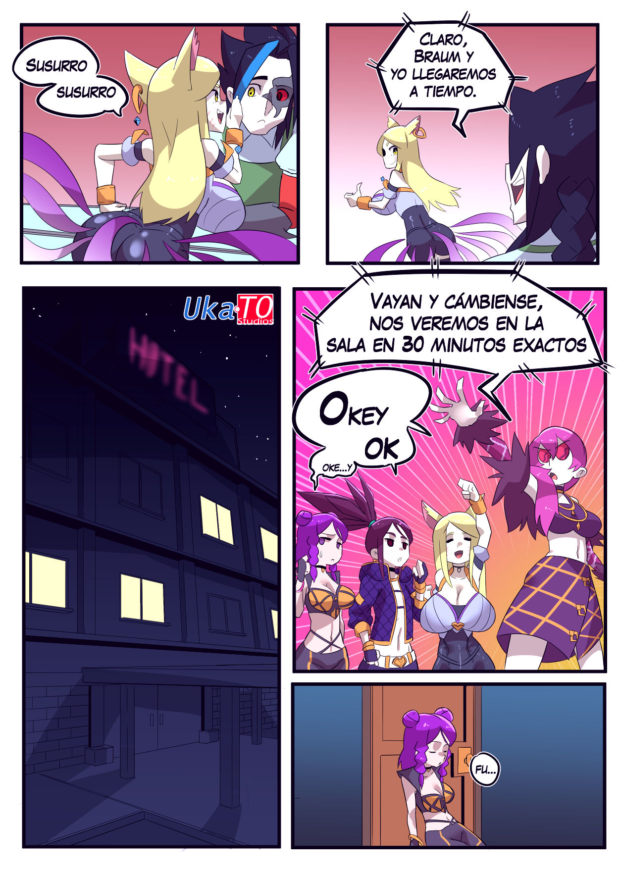 Kda girls night porn comic picture 3