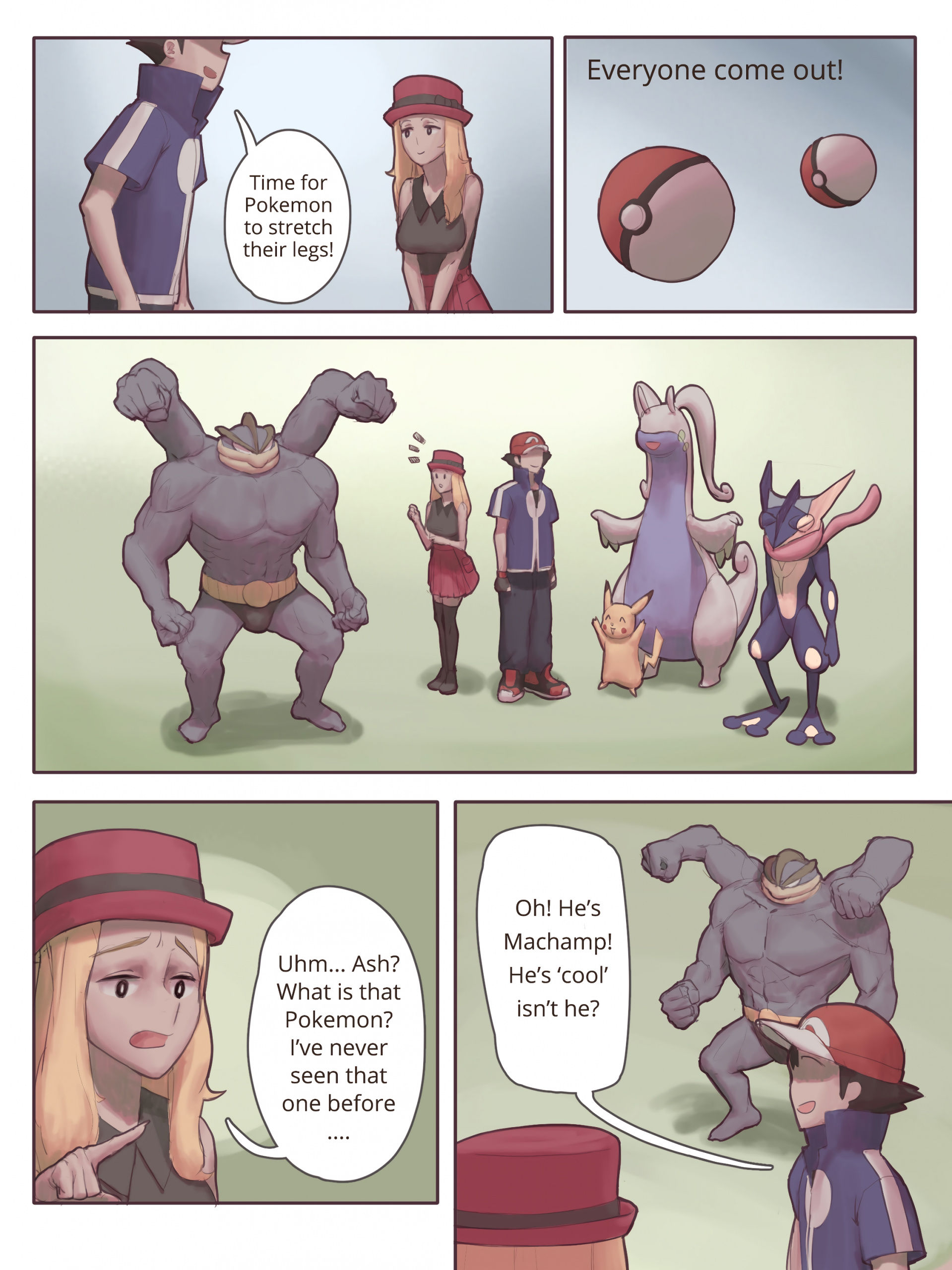 Machamp used knock up! hentai manga picture 38