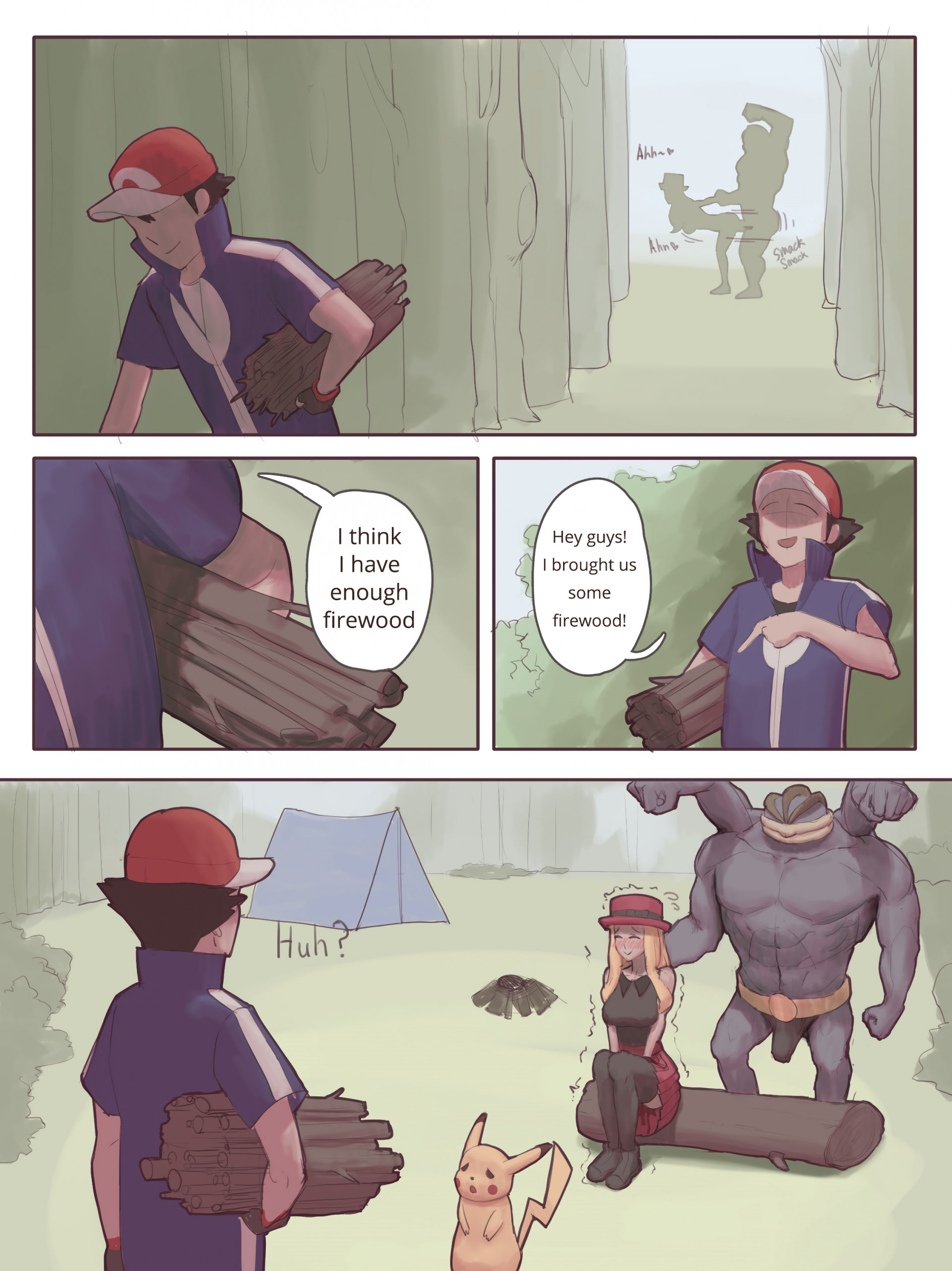 Machamp used knock up! hentai manga picture 40