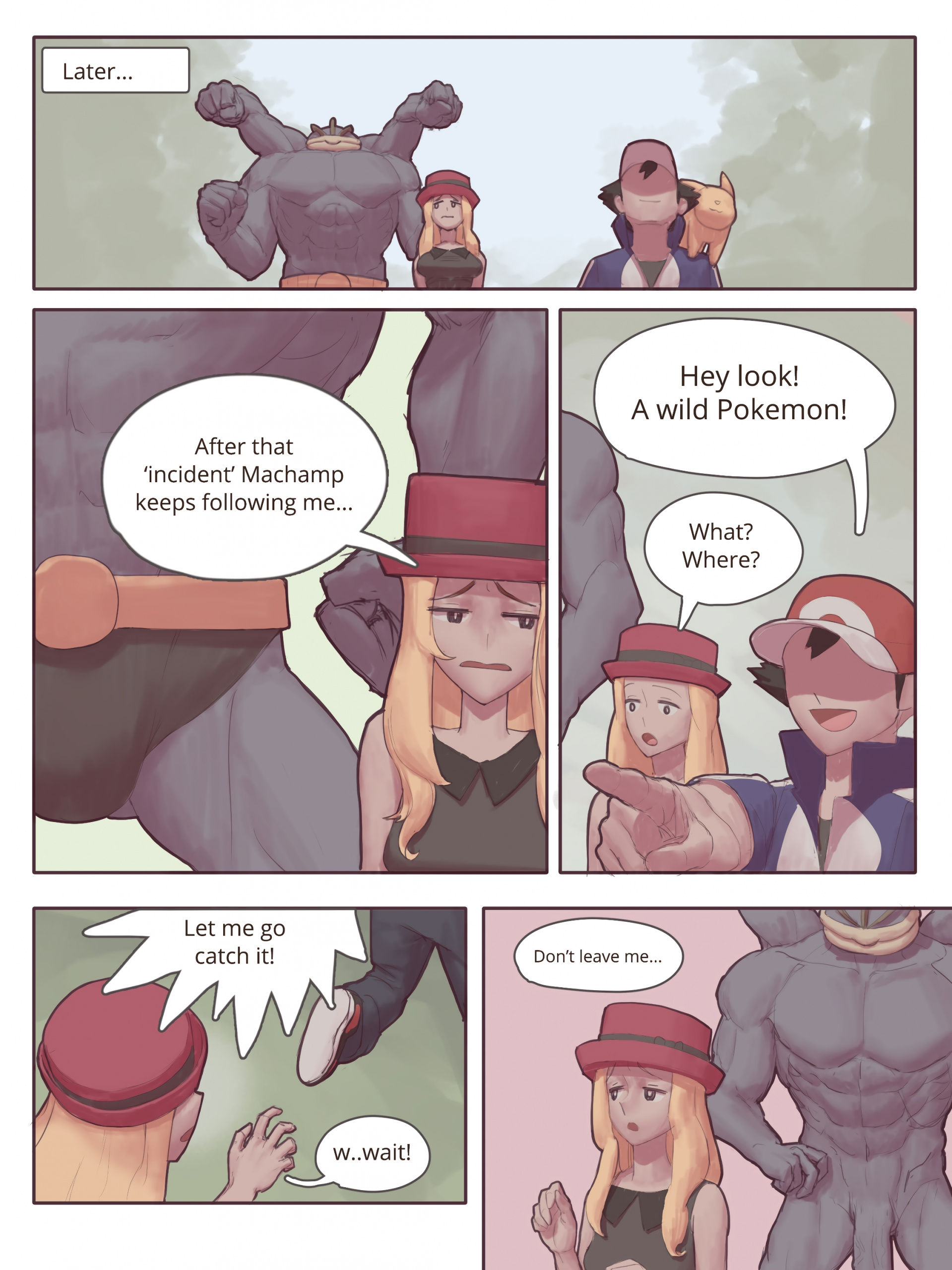 Machamp used knock up! hentai manga picture 43