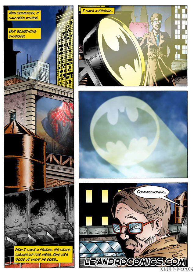 Batman interrogates catwoman porn comic picture 3