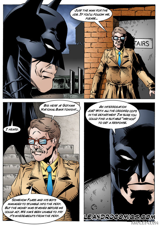 Batman interrogates catwoman porn comic picture 5