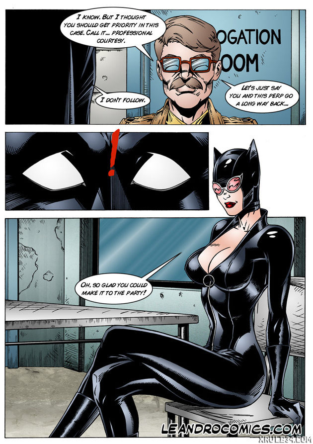 Batman interrogates catwoman porn comic picture 6