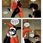 Harley and robin in the deal porn comic picture 1