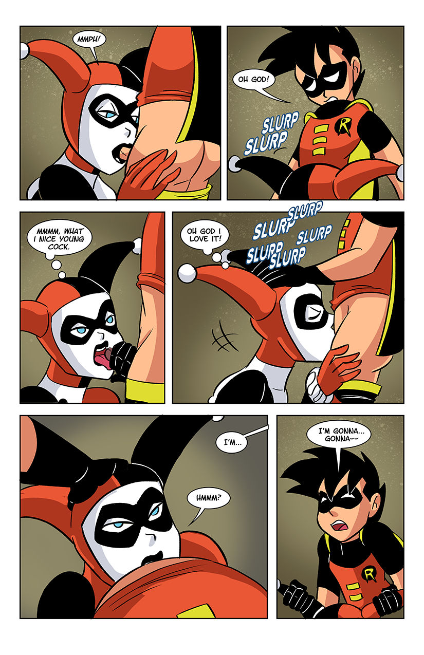 Harley and robin in the deal porn comic picture 3