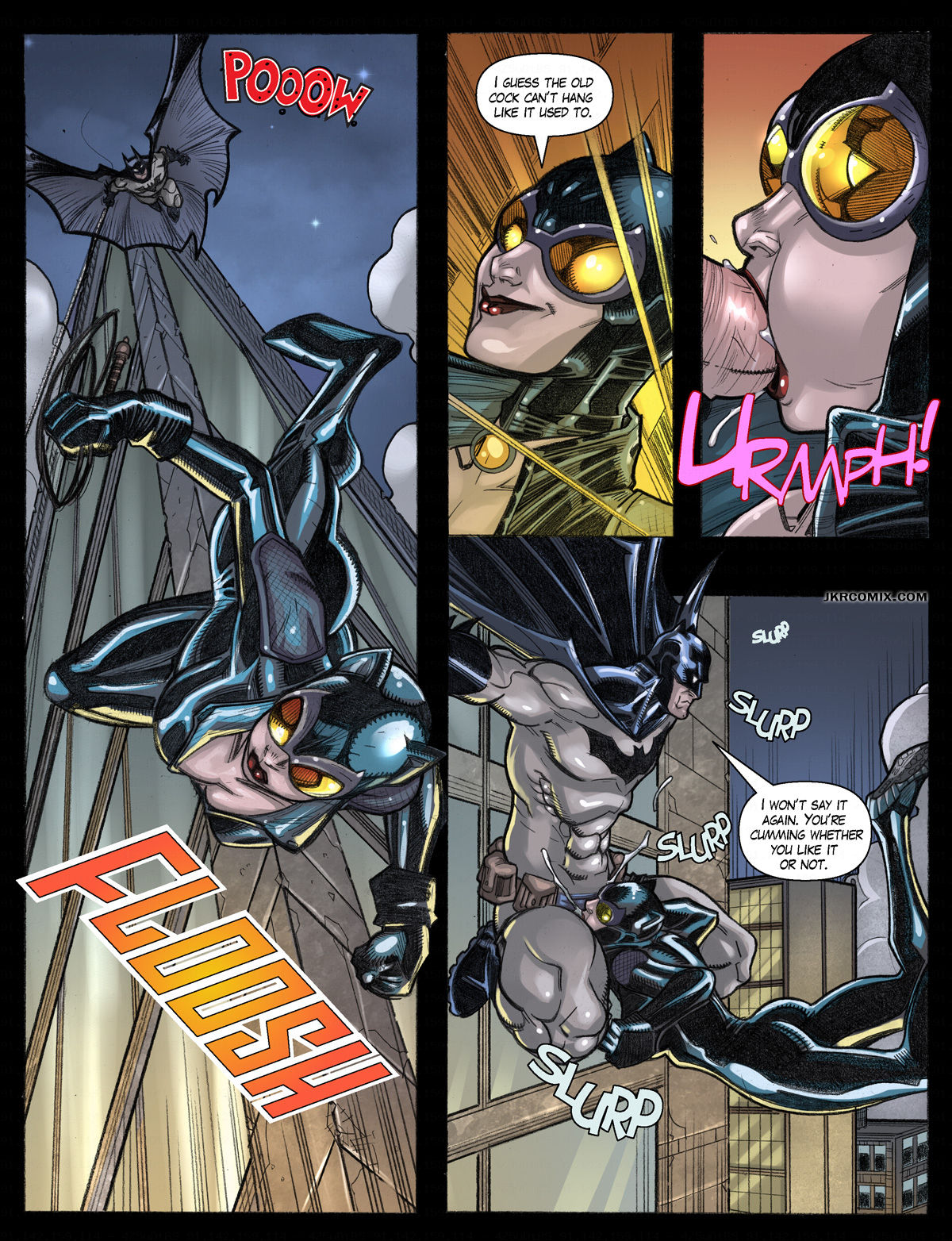 The dark cock rises porn comic picture 2