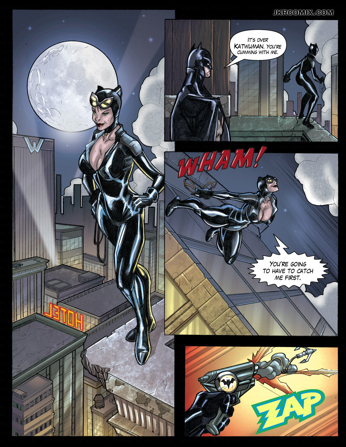 The dark cock rises porn comic picture 3