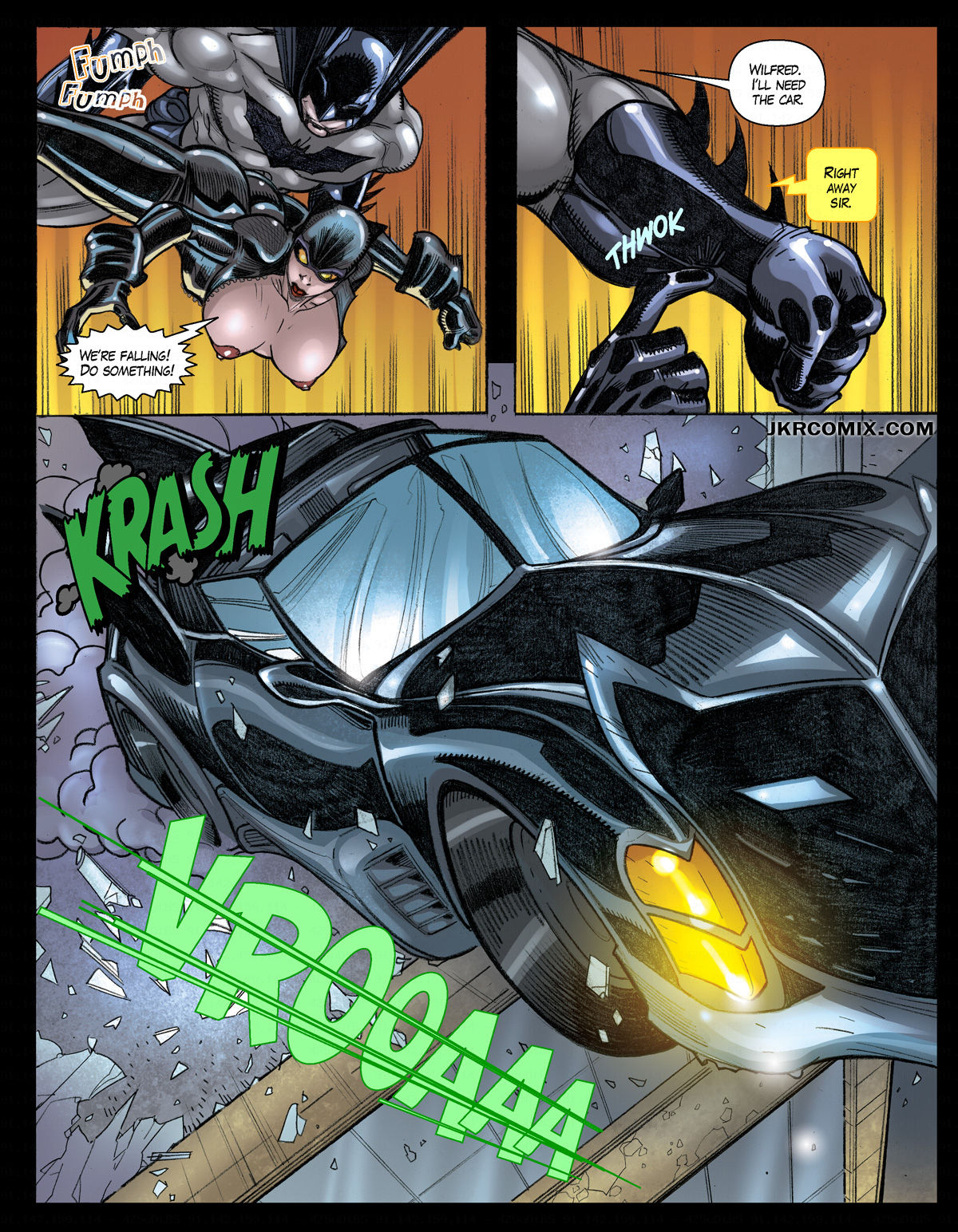 The dark cock rises porn comic picture 5