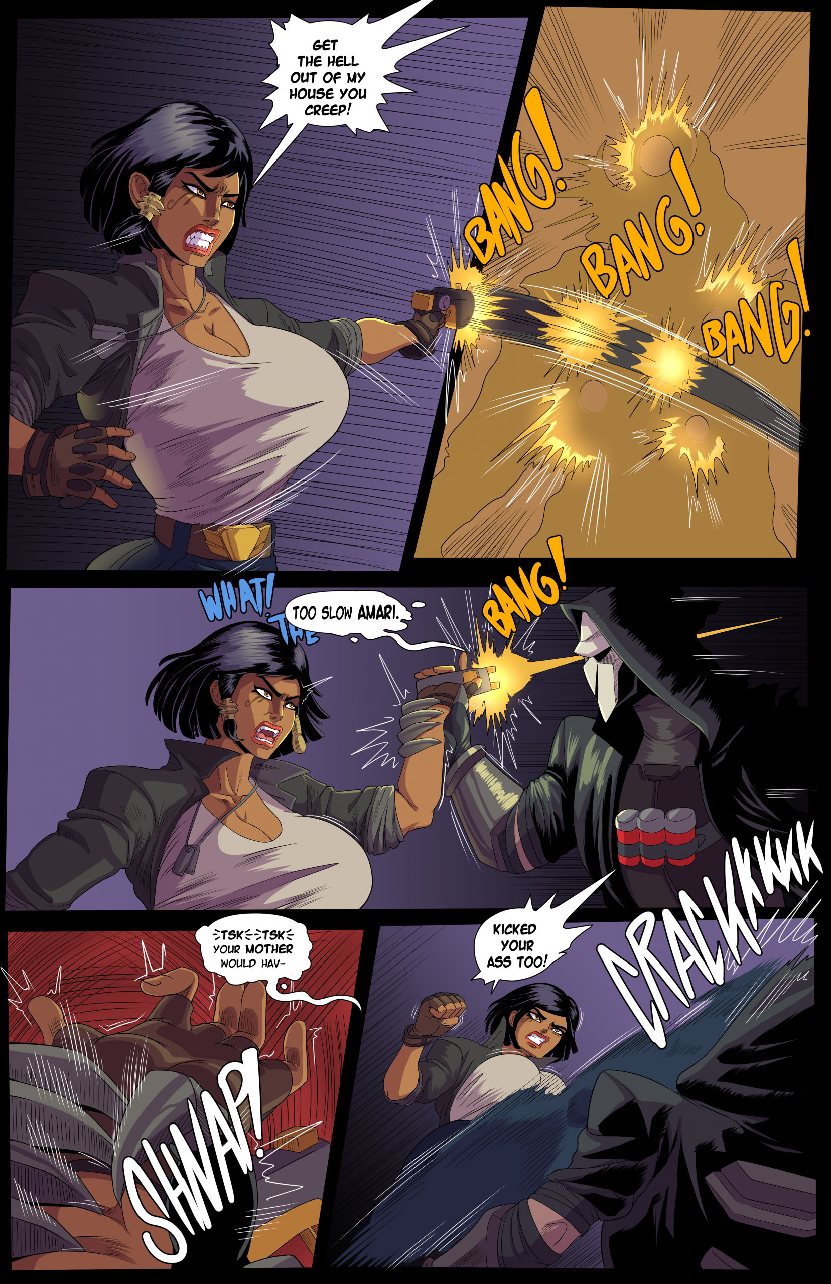 Target pharah porn comic picture 7