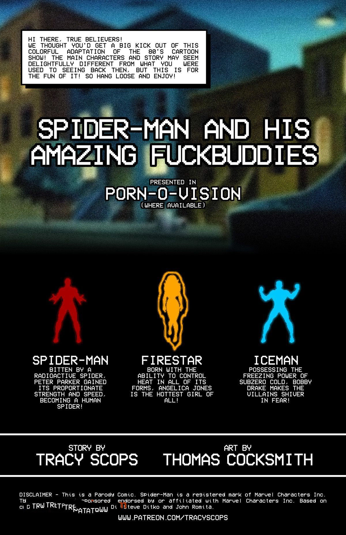 Spider man and his amazing fuckbuddies porn comic picture 2