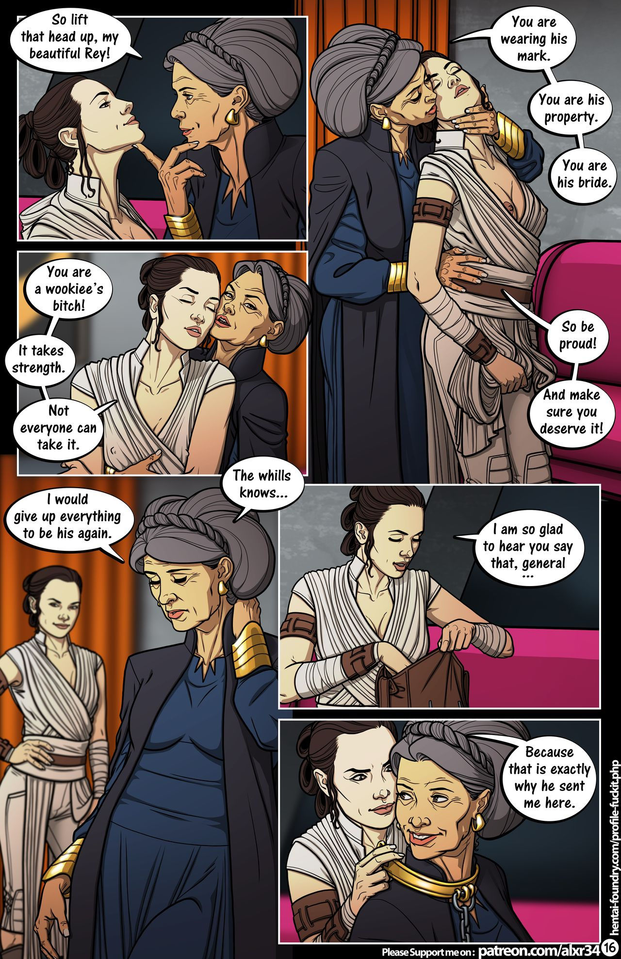 Star wars a complete guide to wookie sex iii porn comic picture 17