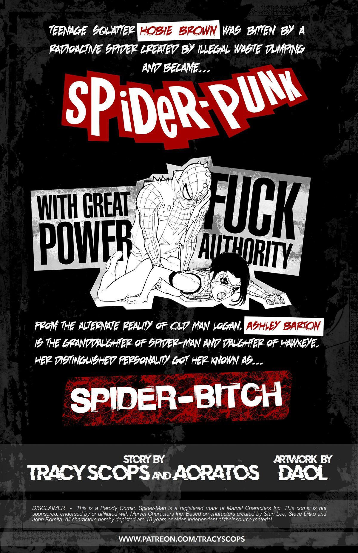 The anarchic spider fuckers porn comic picture 2