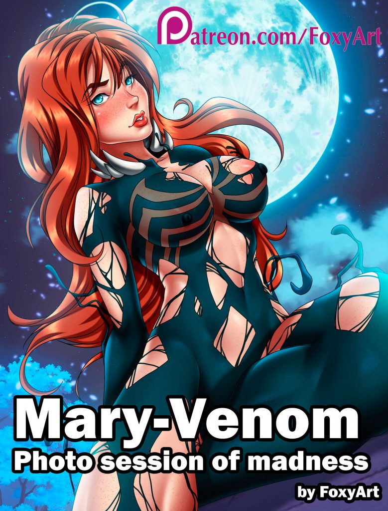 Mary venom photo session of madness porn comic picture 1