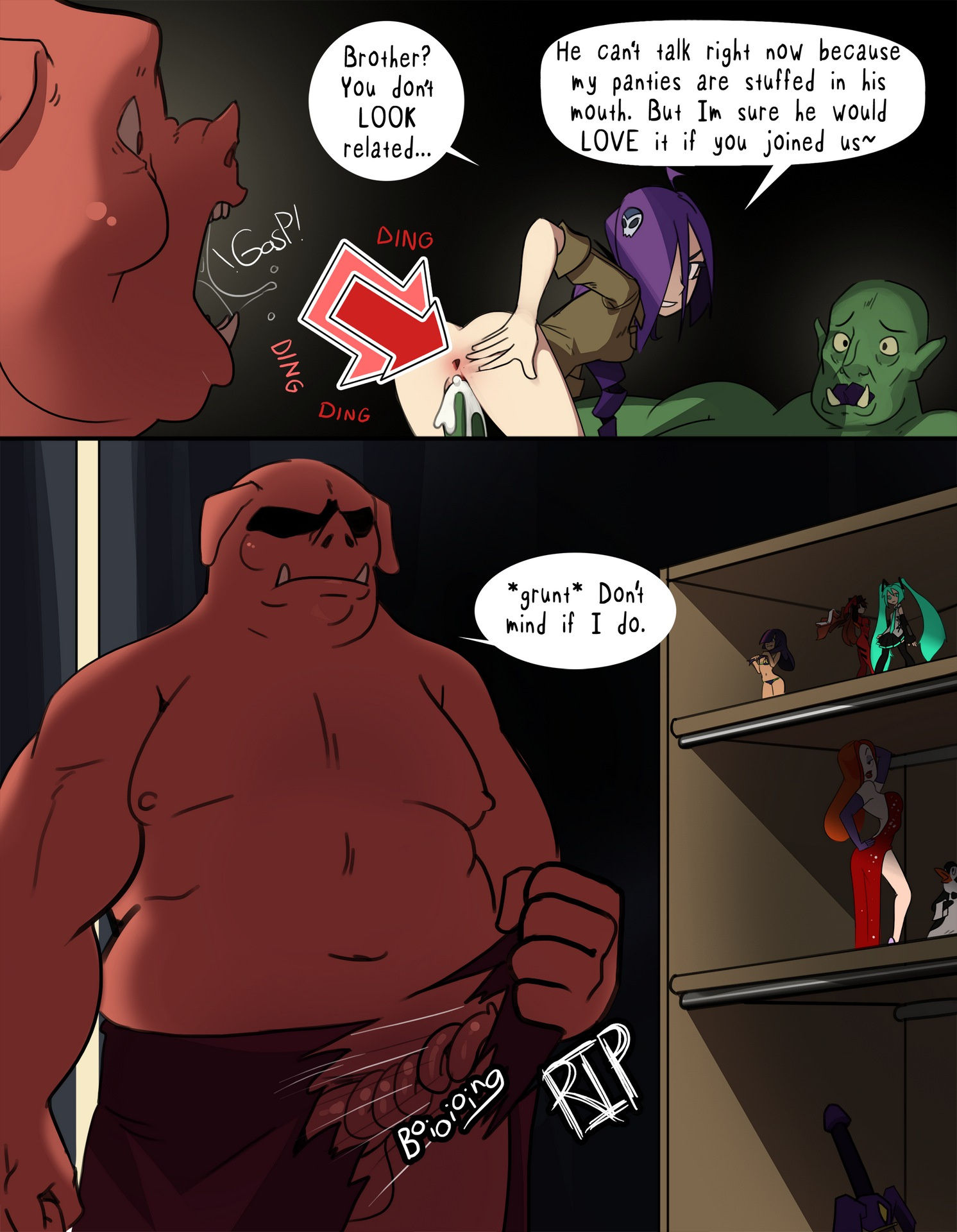 Orc safari porn comic picture 19