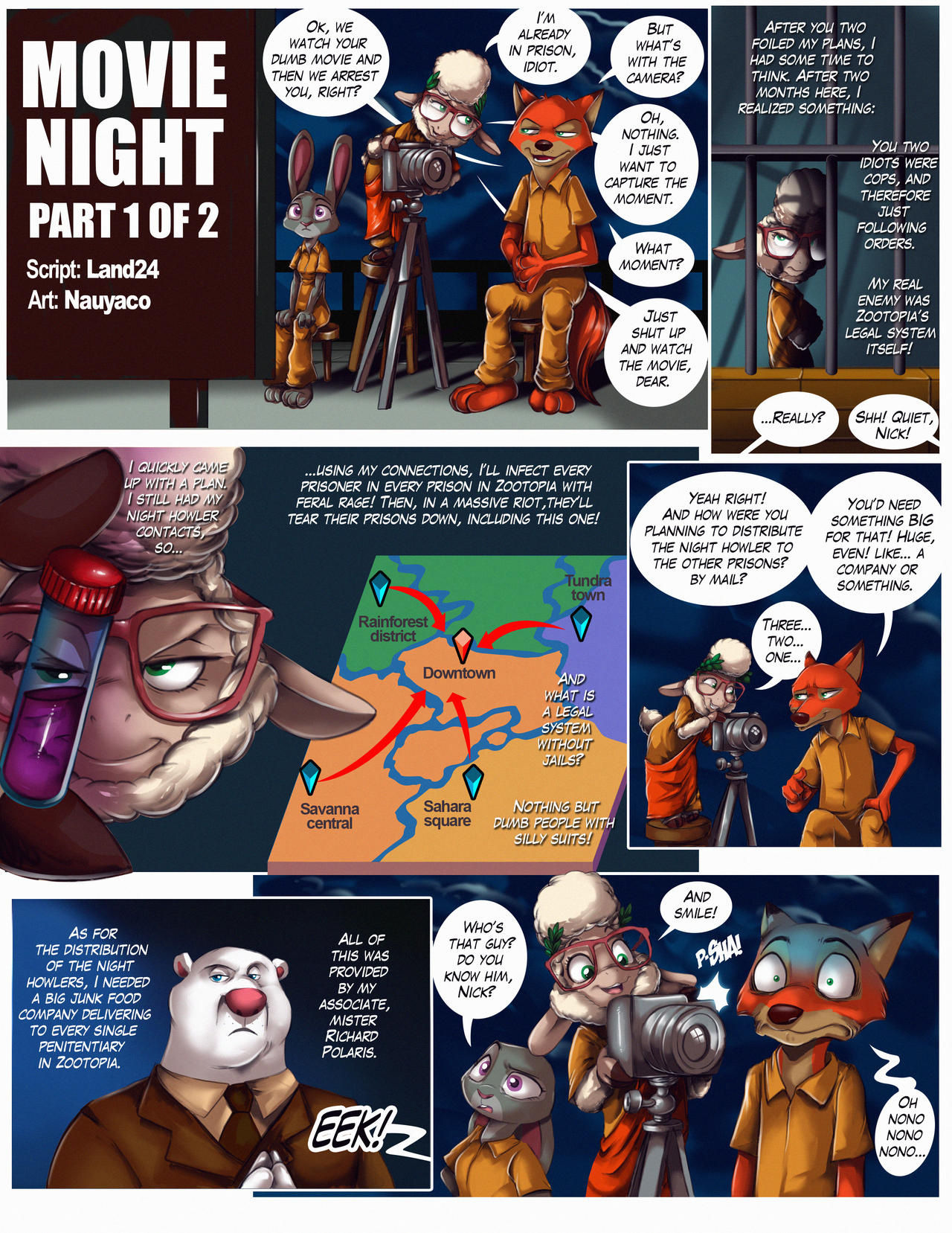 Guilty judy and nick go to jail porn comic picture 25