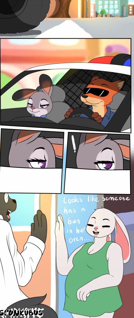 Judy's fantasy porn comic picture 1