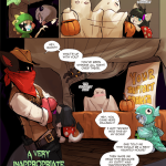 A Very Inappropriate Costume porn comic picture 1