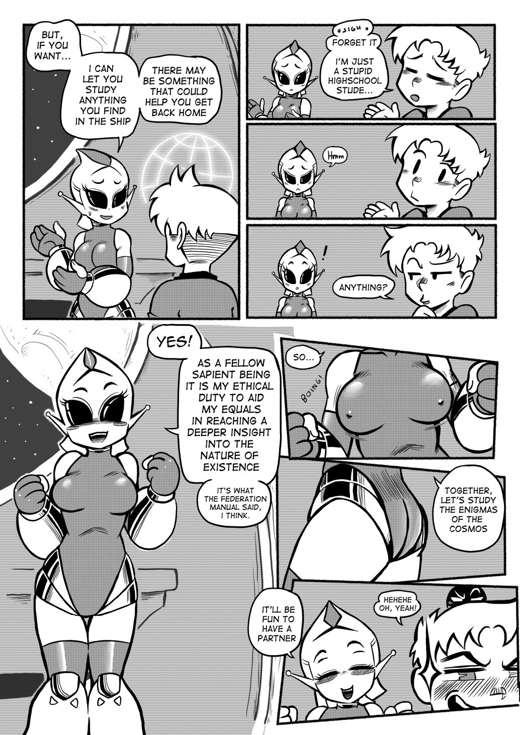 Abducted! - Mr.E porn comic picture 11