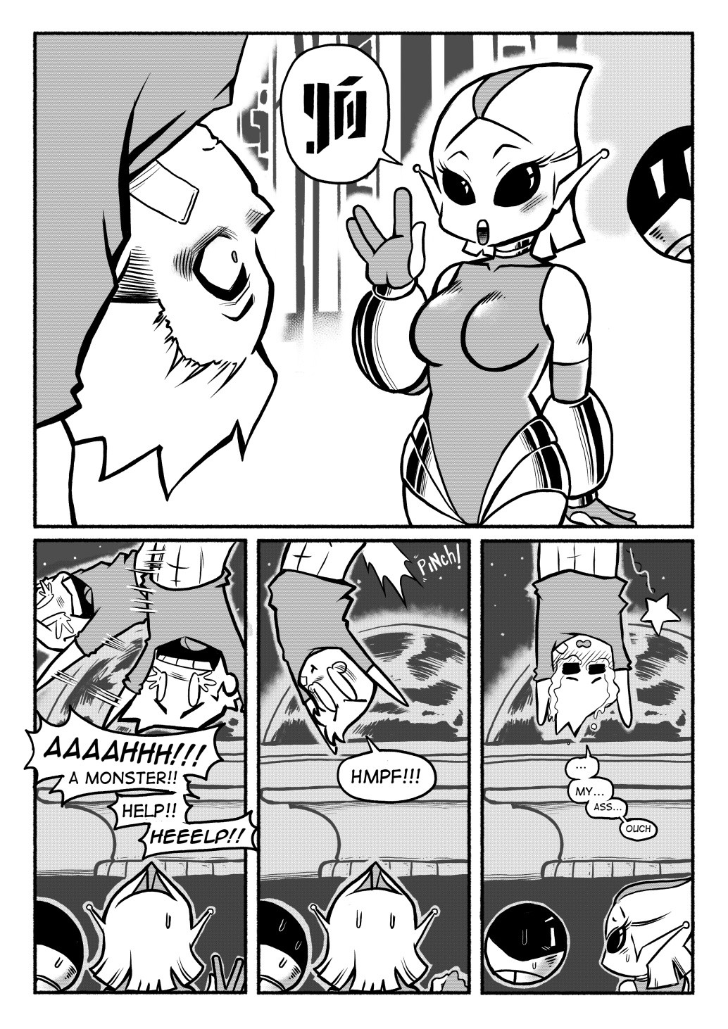 Abducted! - Mr.E porn comic picture 5