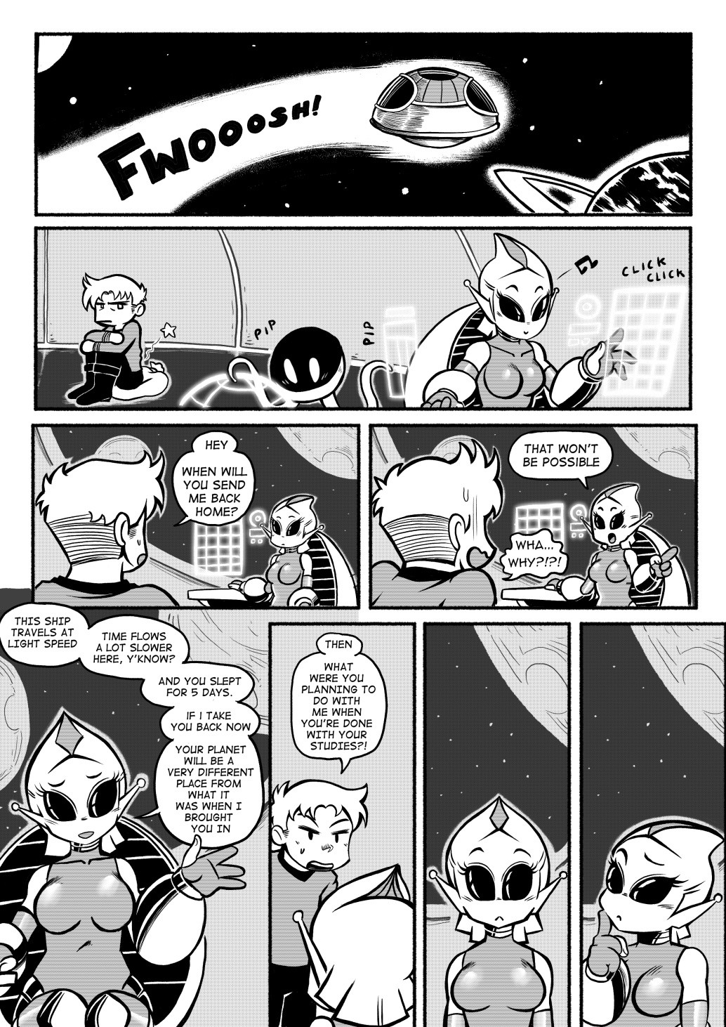 Abducted! - Mr.E porn comic picture 9