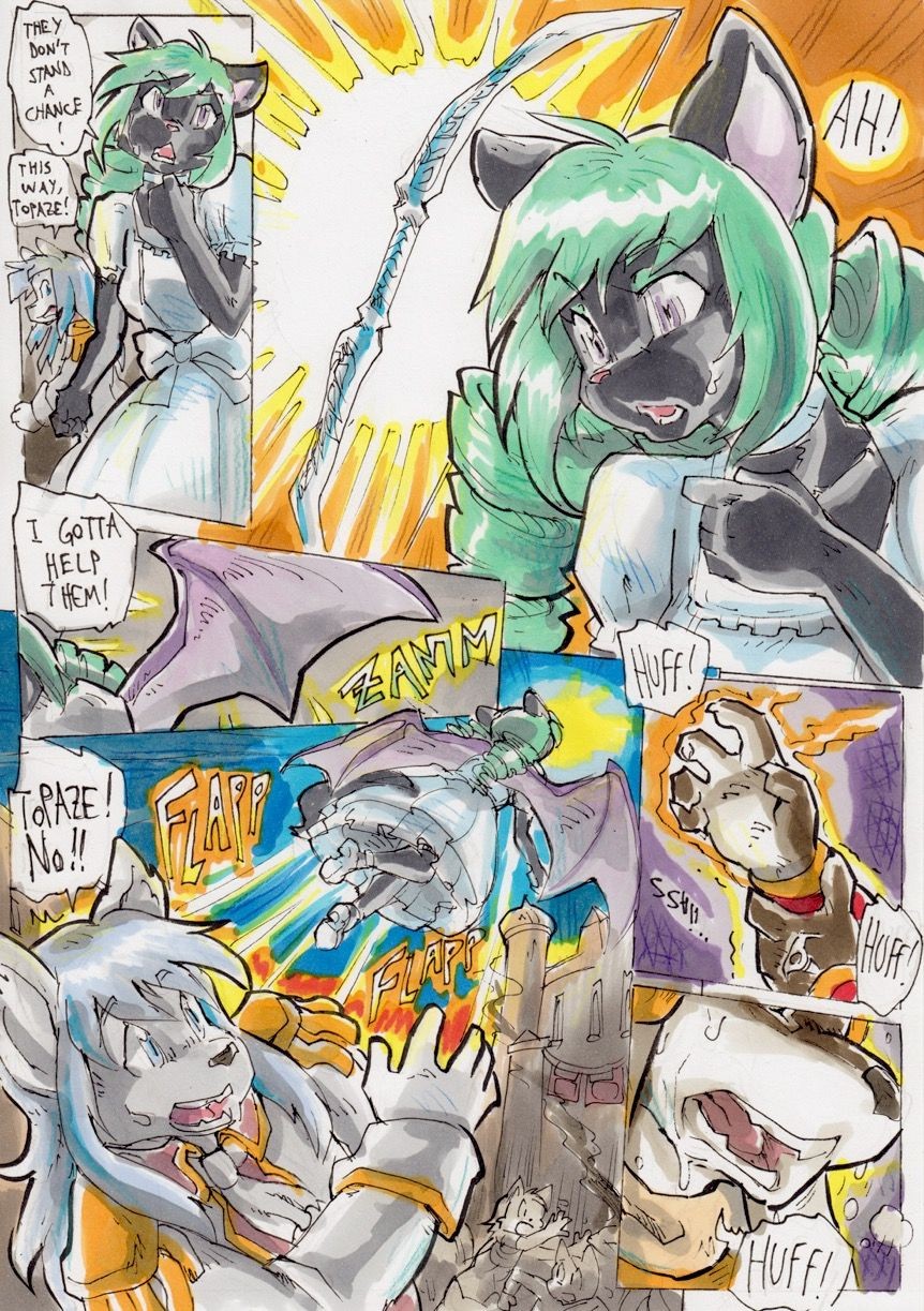 Anubis Stories 3 - Dragon Attack porn comic picture 17