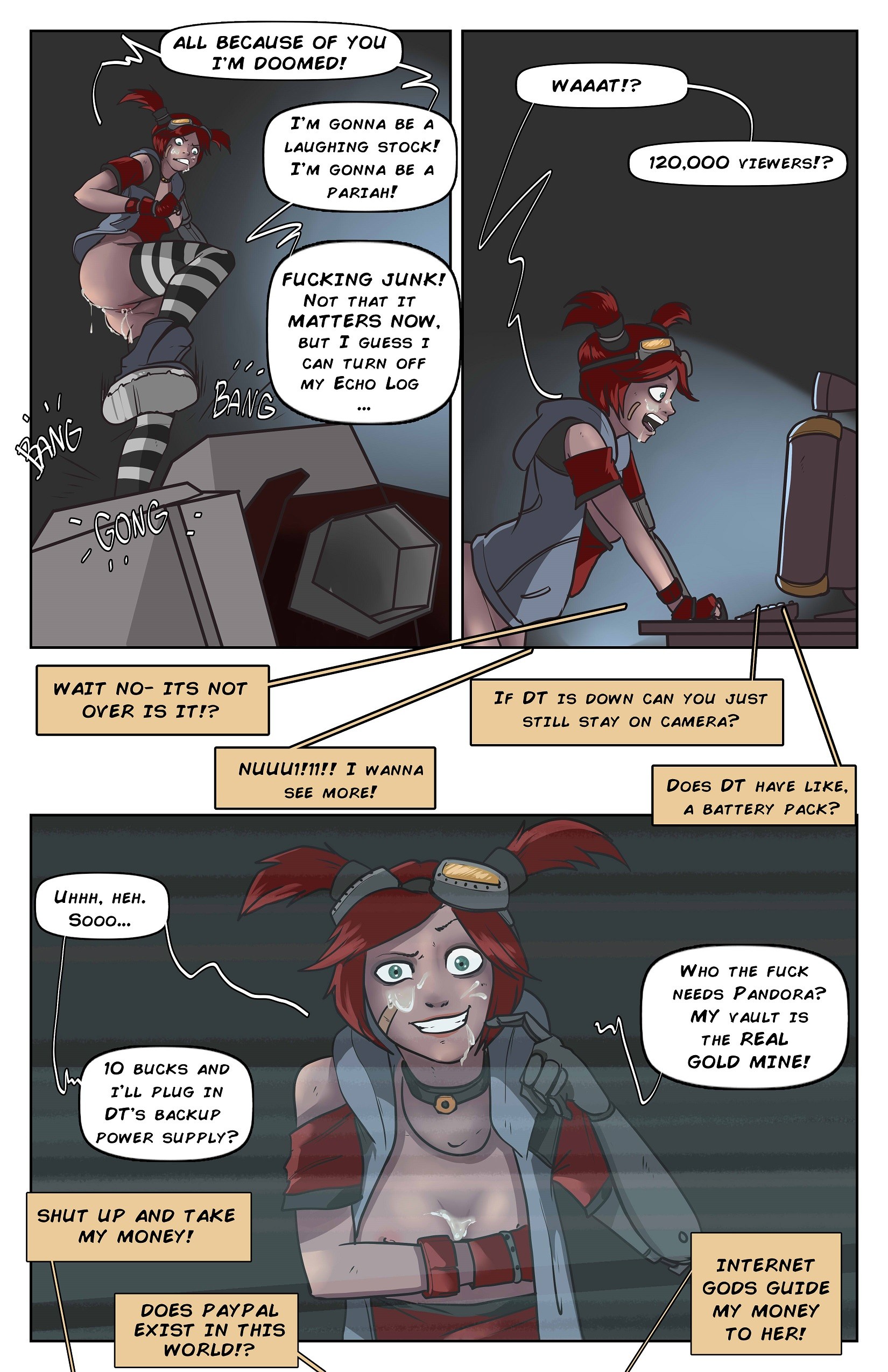 Borderlands Comic Gaige porn comic picture 14