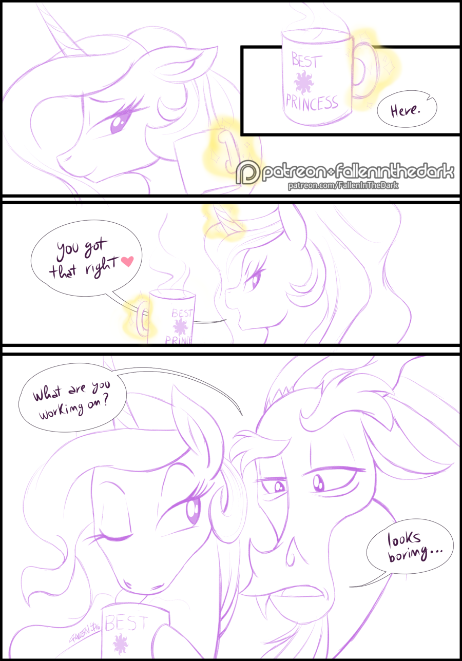 Break Time MLP porn comic picture 3