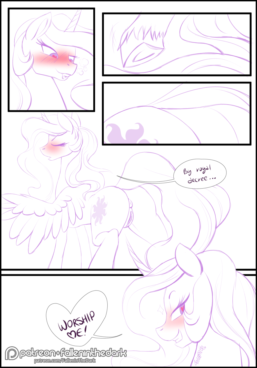 Break Time MLP porn comic picture 7