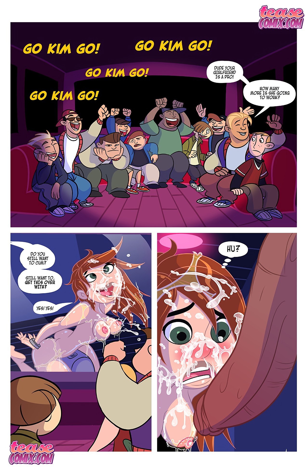 CHEER FIGHT porn comic picture 52