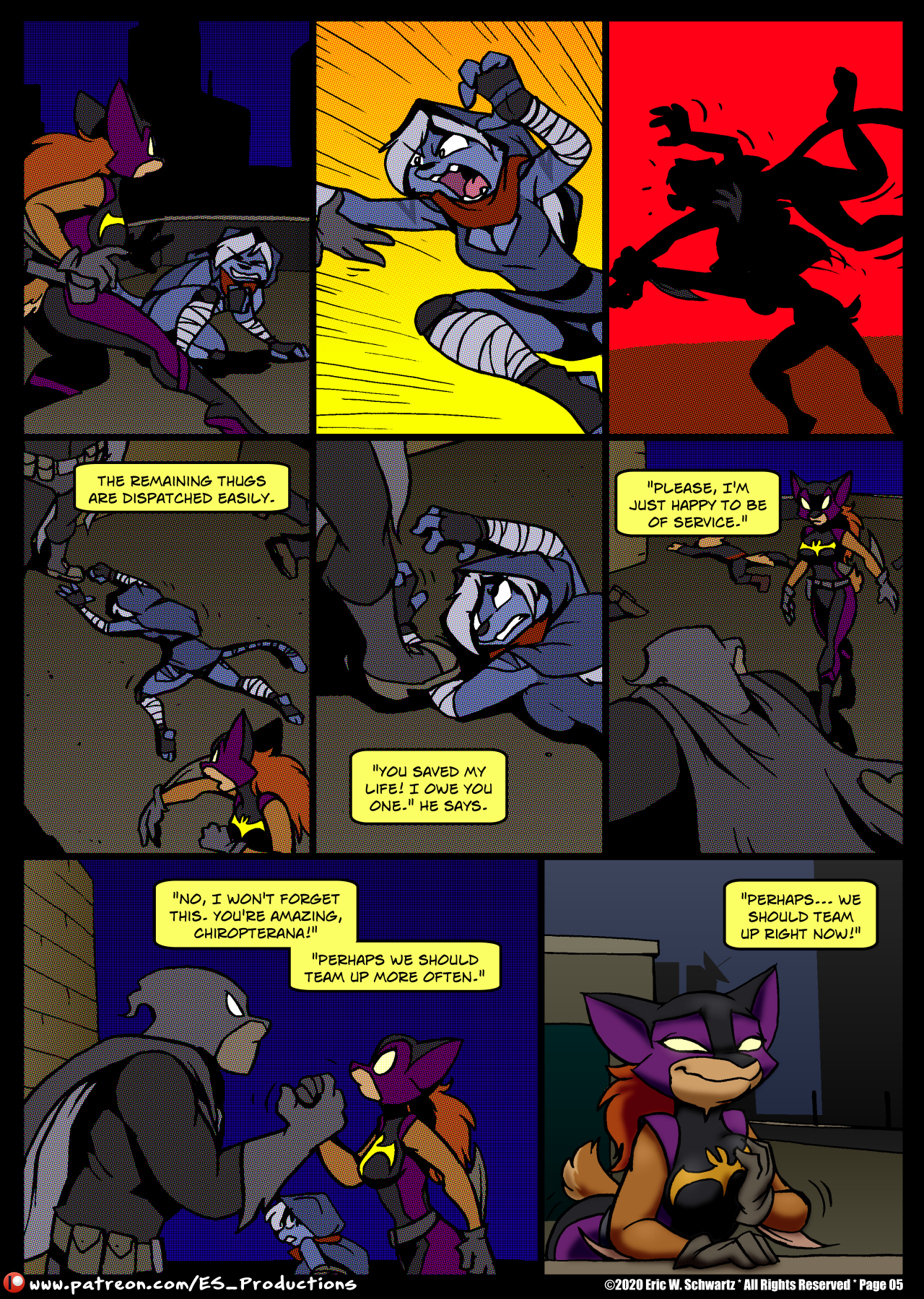 Chiropterana Returns porn comic picture 6