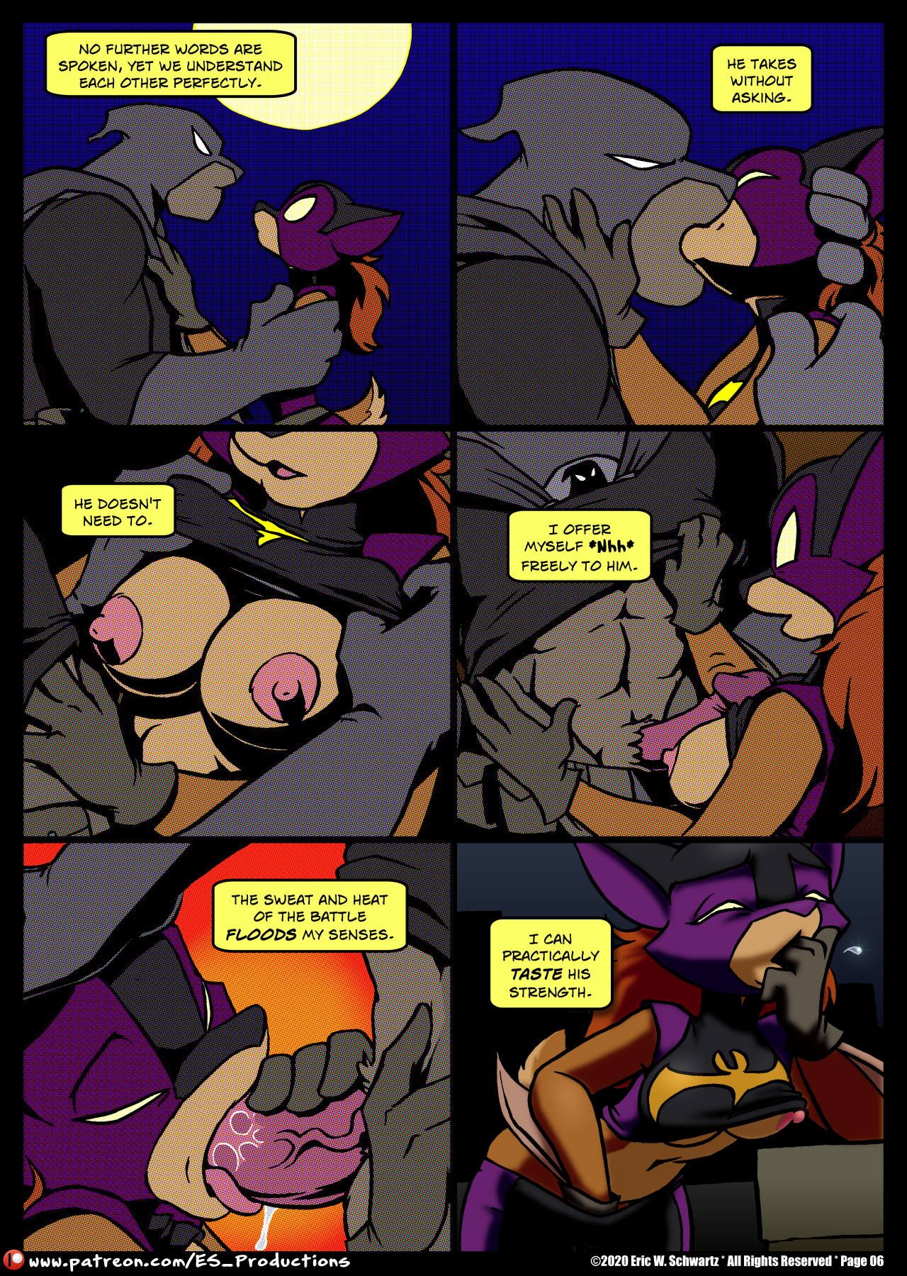 Chiropterana Returns porn comic picture 7