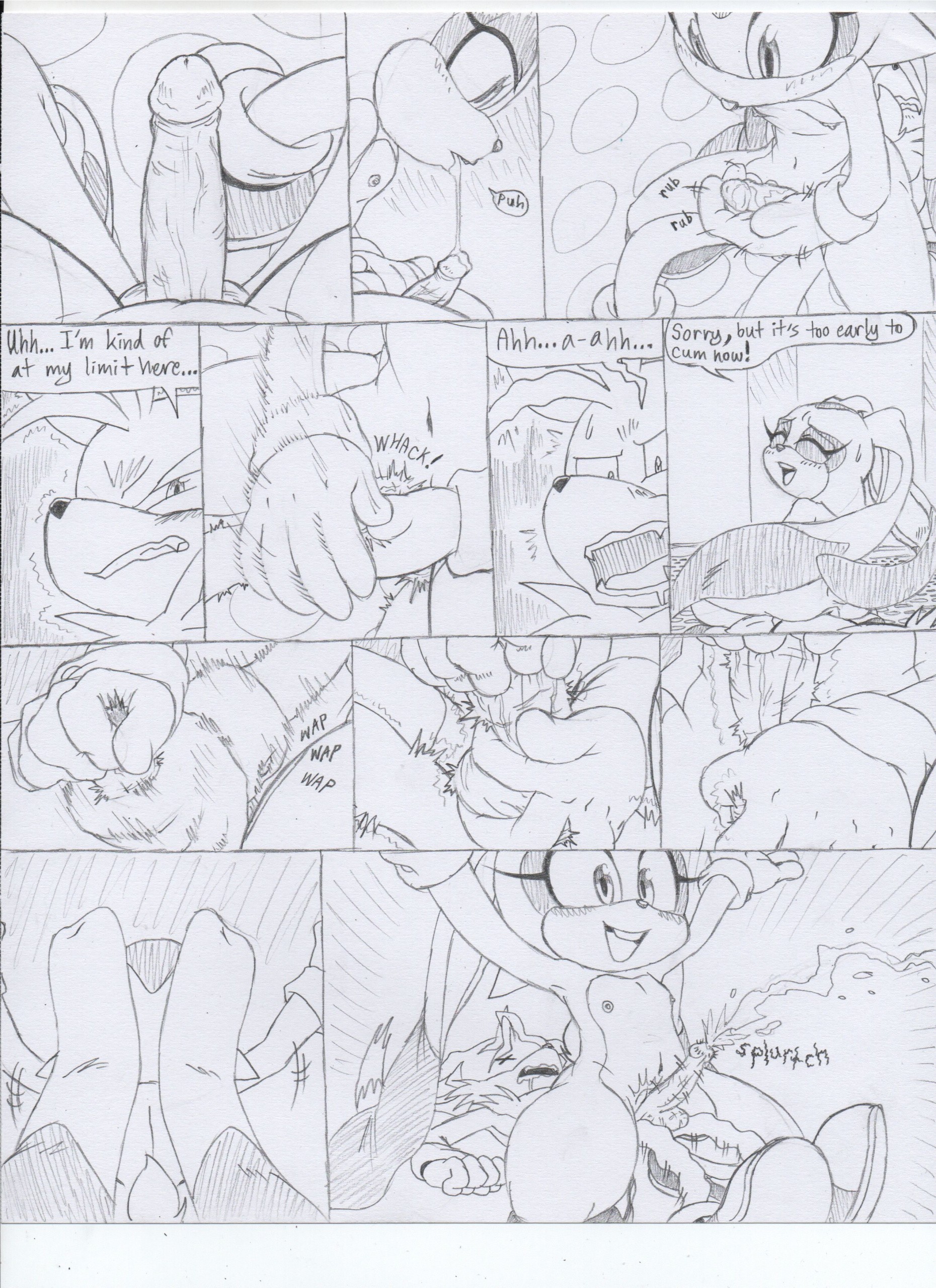 Cream x Tails porn comic picture 3