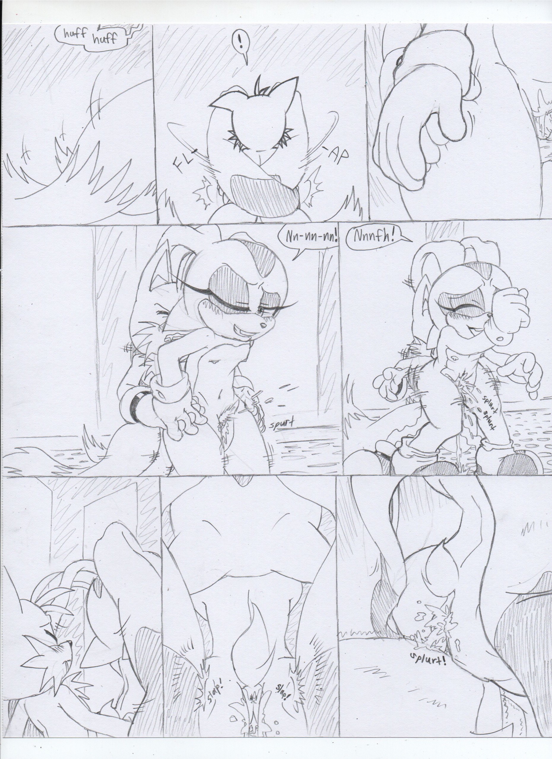 Cream x Tails porn comic picture 6