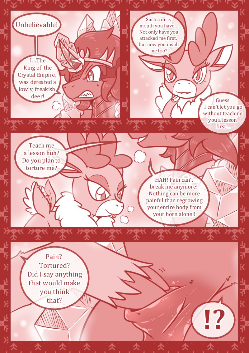 Crossover Story Act 1: Ice Deer porn comic picture 3