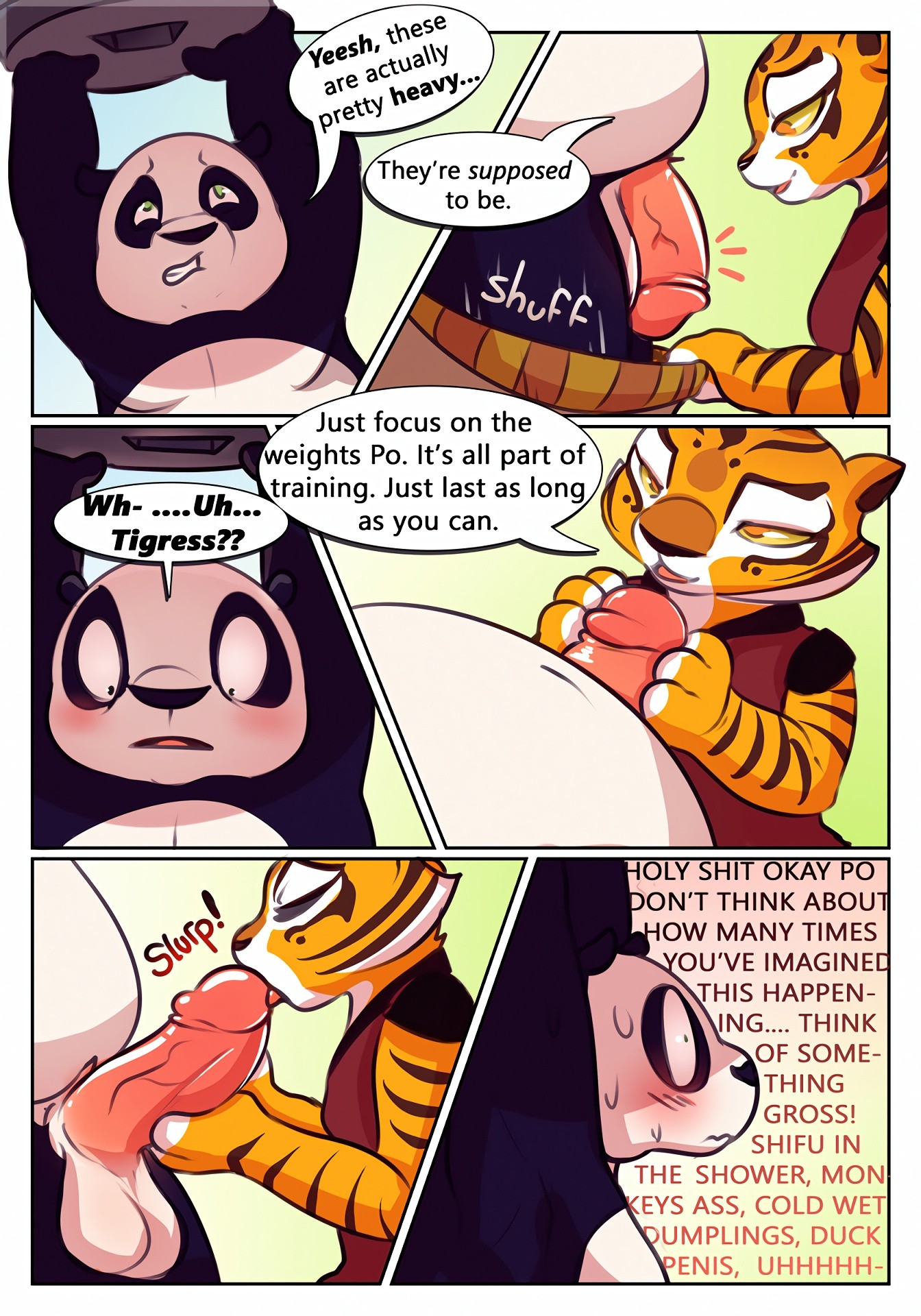 Crouching Tigress porn comic picture 2