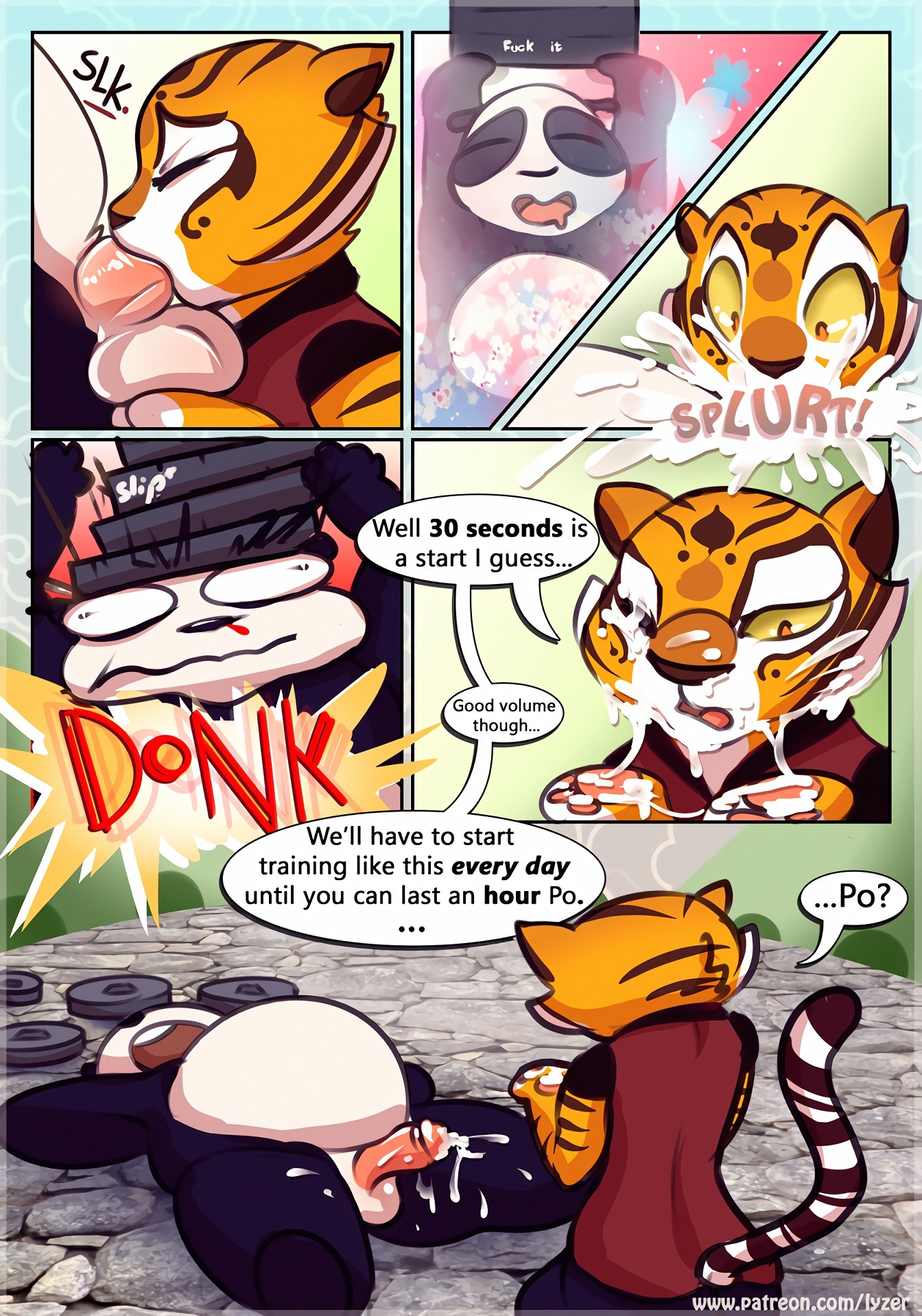 Crouching Tigress porn comic picture 3