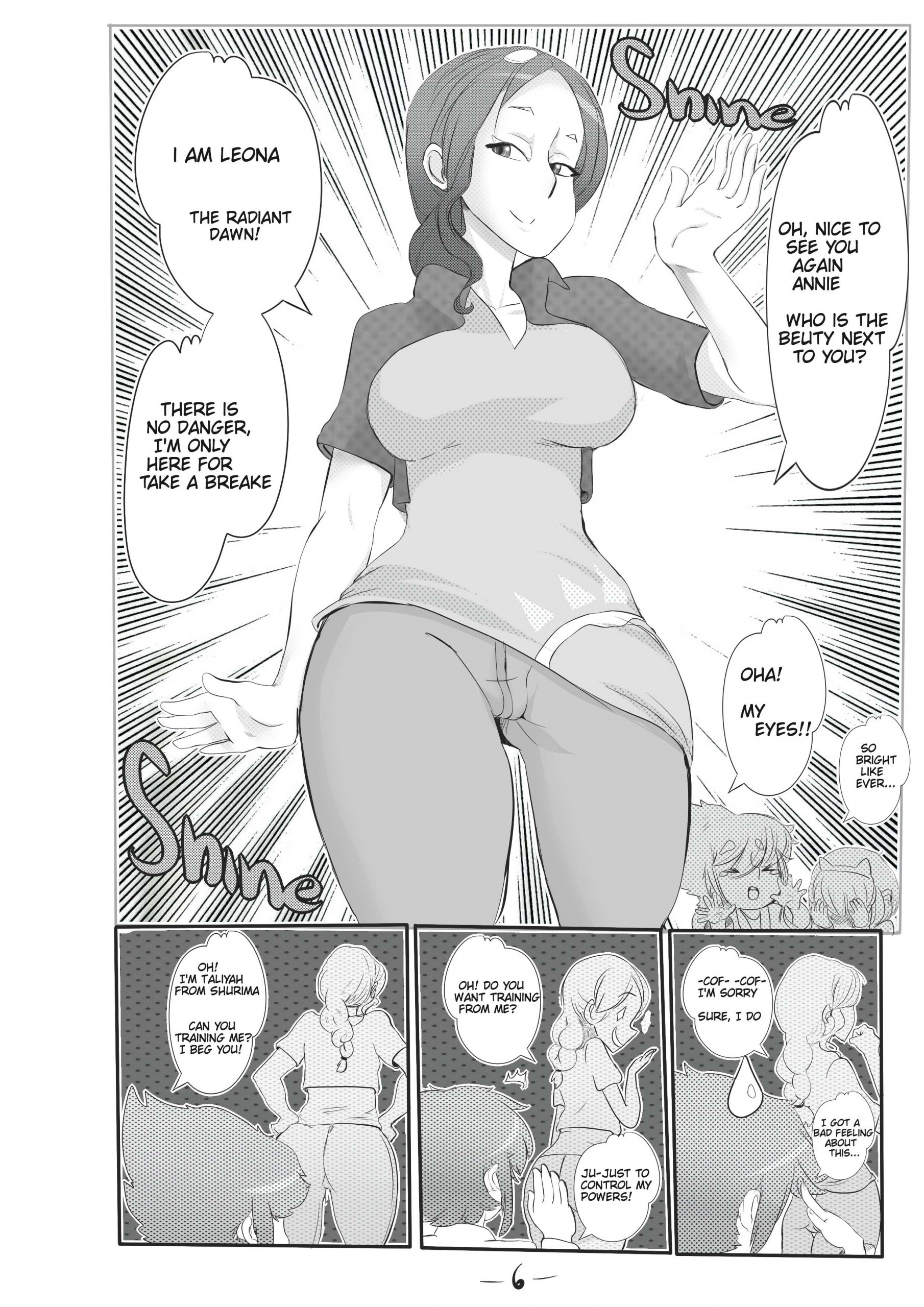 Cute Magic 3: Leona, the Radiant Dawn porn comic picture 8