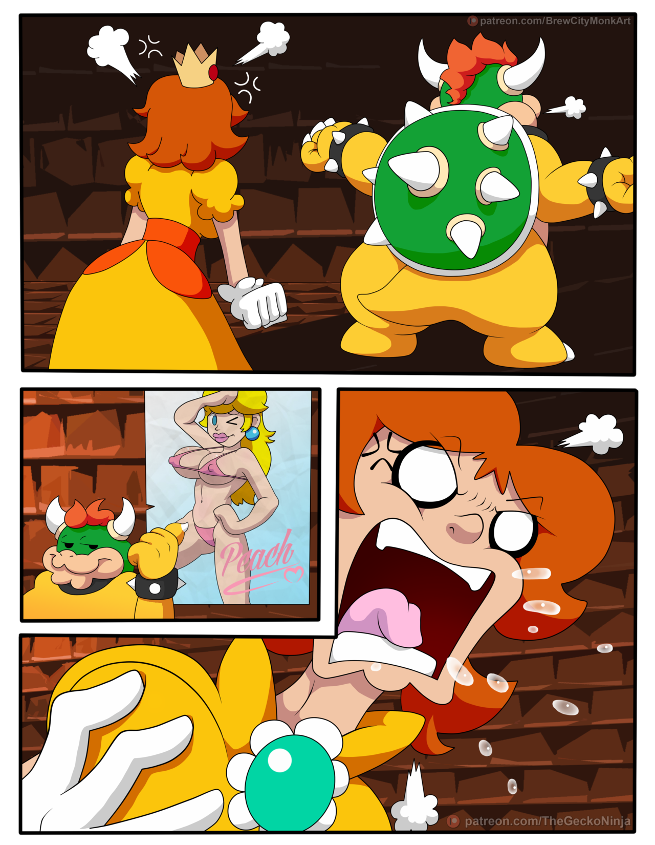 Daisy Slut porn comic picture 4